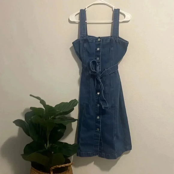 GAP denim size small dress - Picture 1 of 5
